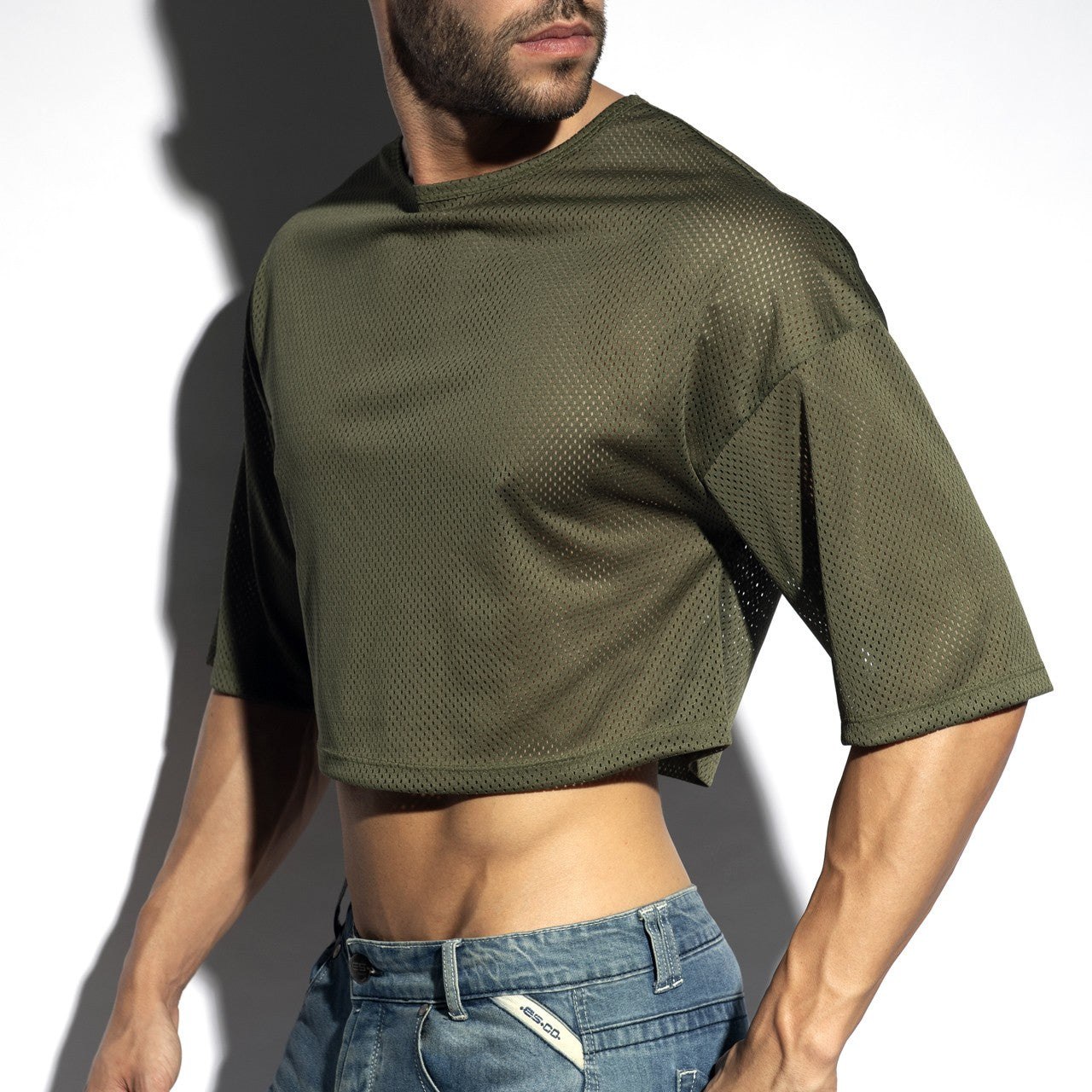OVERSIZE CROP TOP