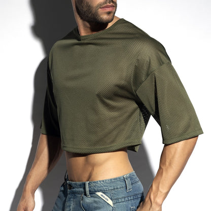 OVERSIZE CROP TOP