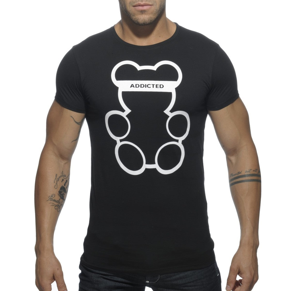 BEAR ROUND NECK T-SHIRT