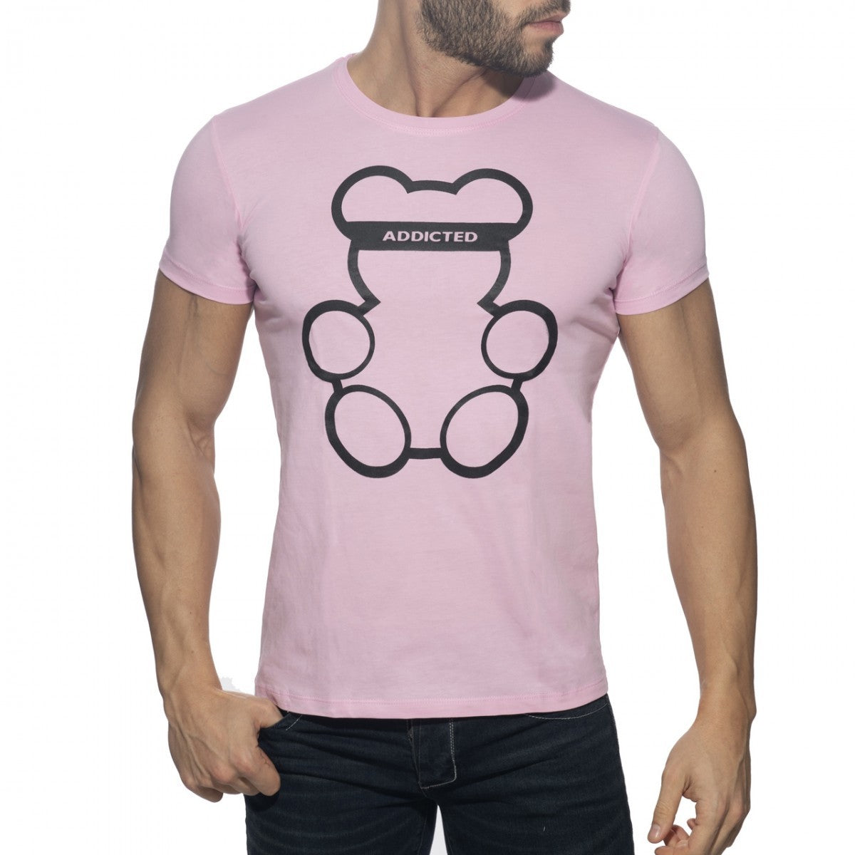 BEAR ROUND NECK T-SHIRT