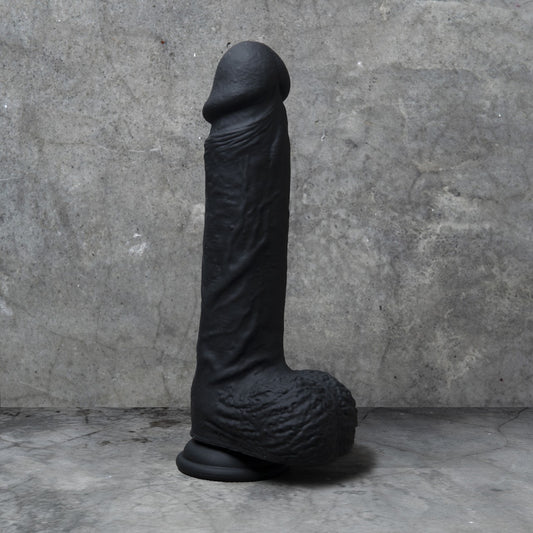 BIG BLACK DRILLER DILDO