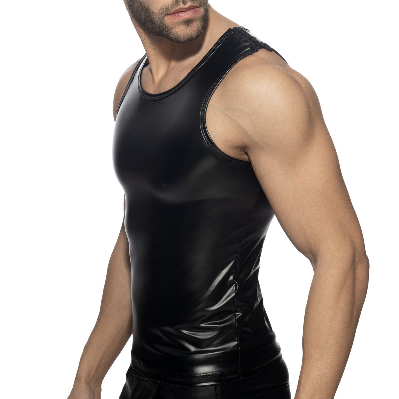 RUB SHOULDER ZIP TANK TOP
